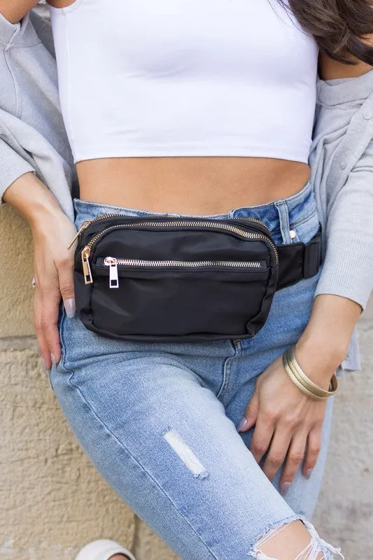 Aili's Corner Everyday Nylon Belt Bag