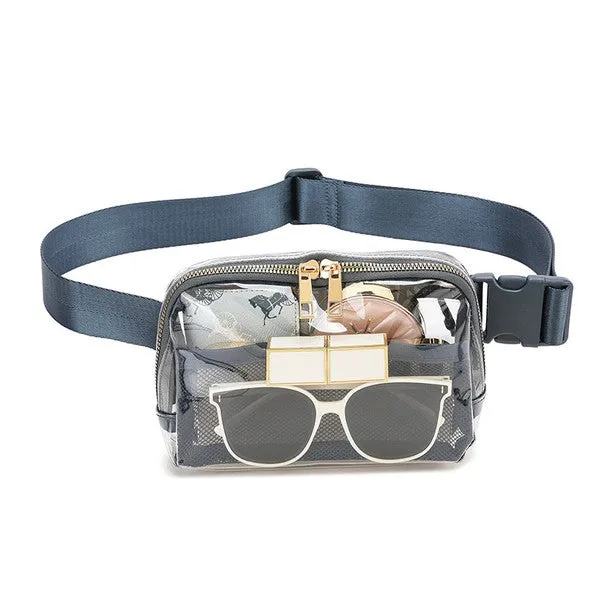 Aili's Corner Juni Clear Stadium Belt Bag