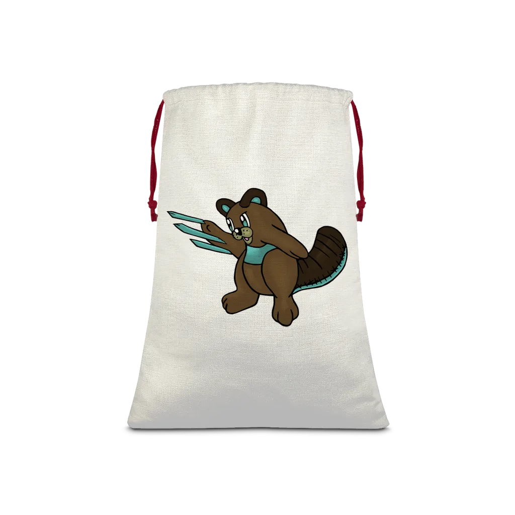 Beaveice Sublimation Linen Drawstring Sack