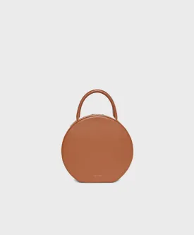 Calf Circle Bag - Saddle