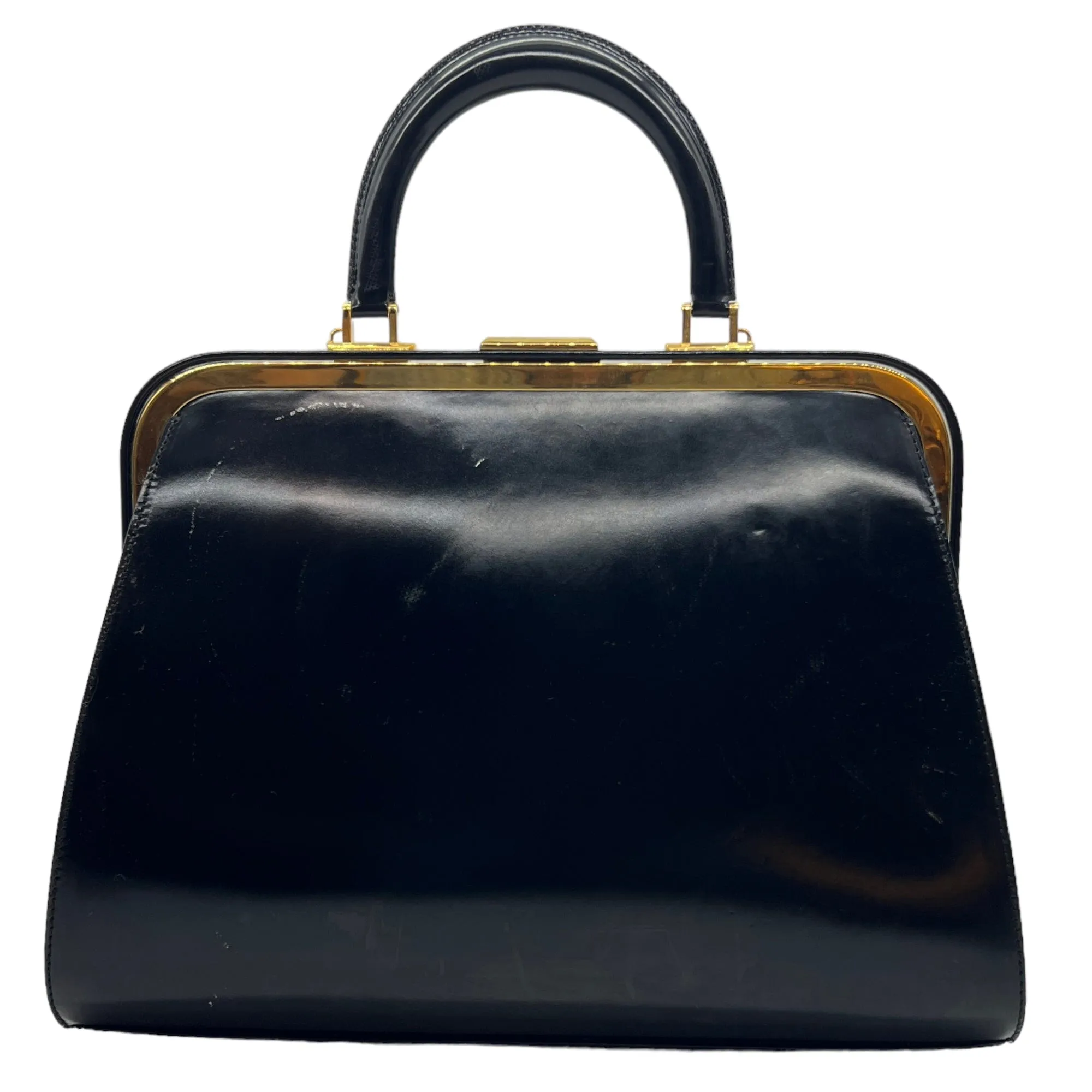CHRISTIAN DIOR Vintage 2-Way Handle Bag - Black