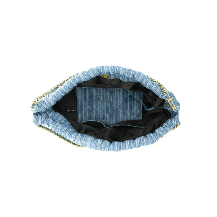 Denim Hobo Bag