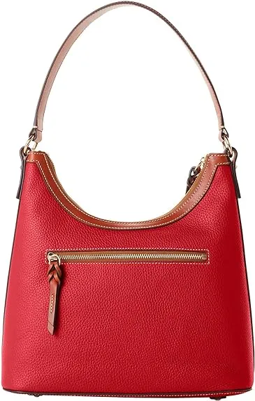 Dooney & Bourke Handbag Pebble Grain Hobo Bag, Red