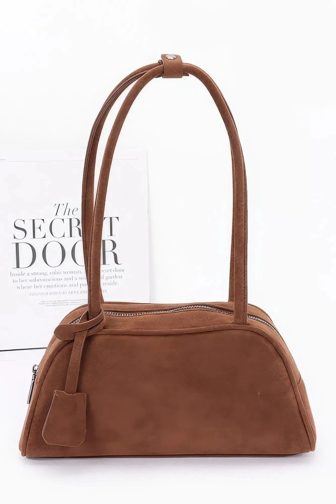 Faux Suede sport Bag