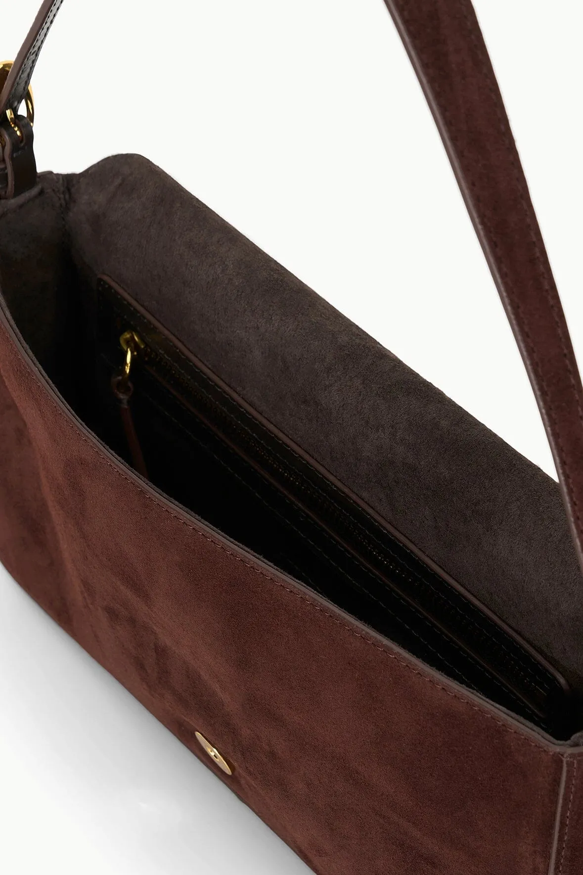HARLOW BAG | MAHOGANY SUEDE