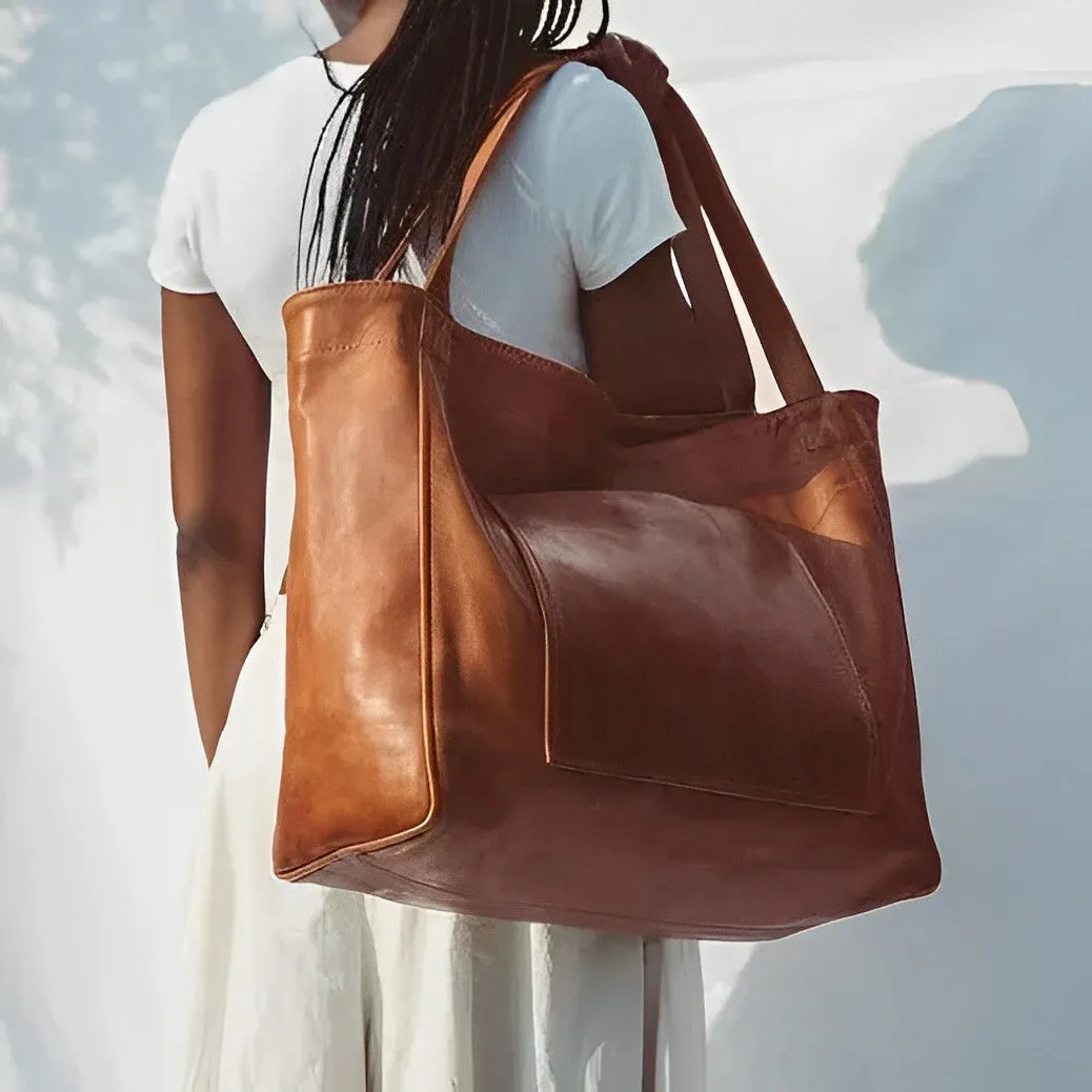 JANNA - VINTAGE LEATHER BAG