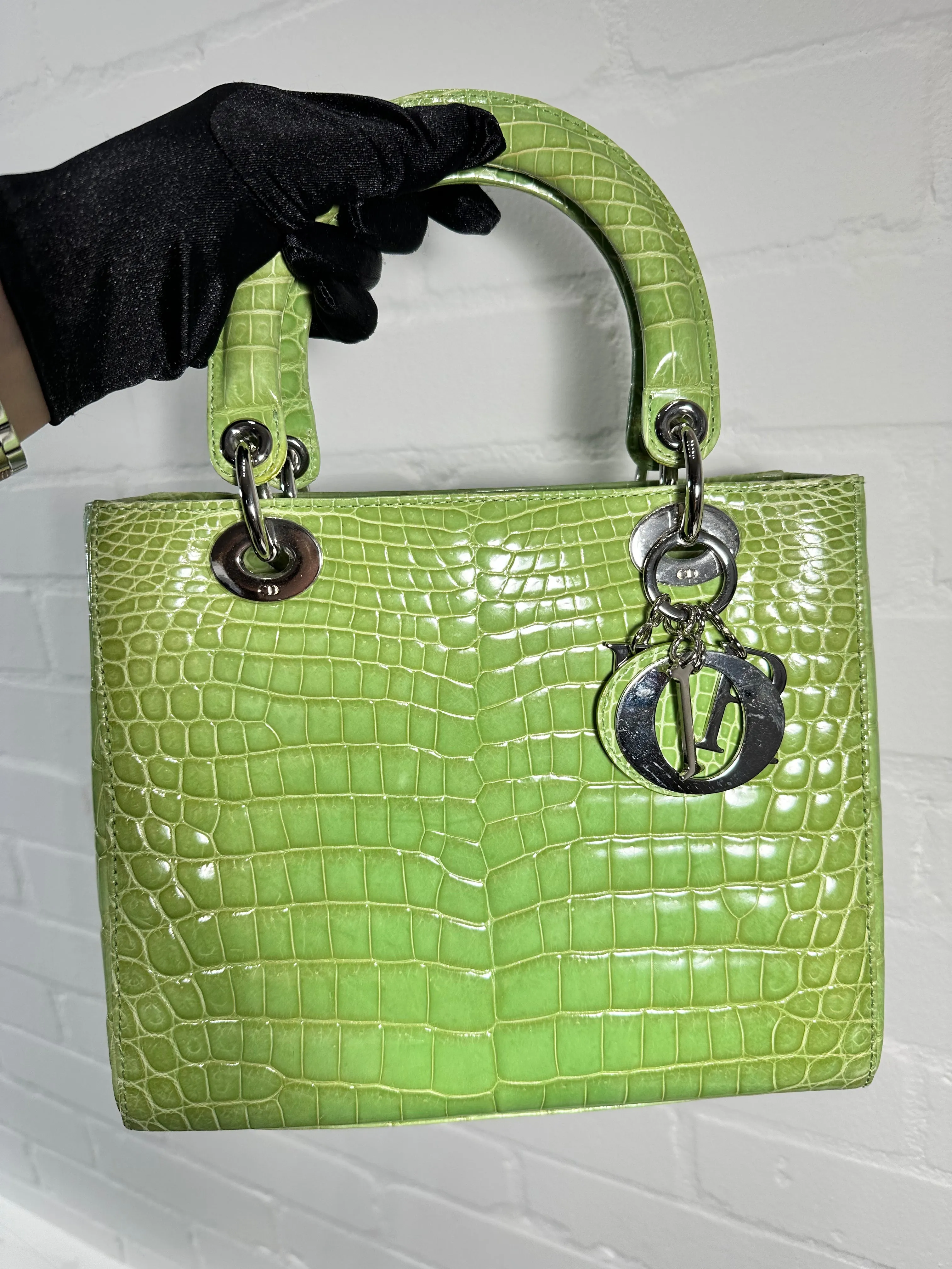 Lady Dior Green Exotic