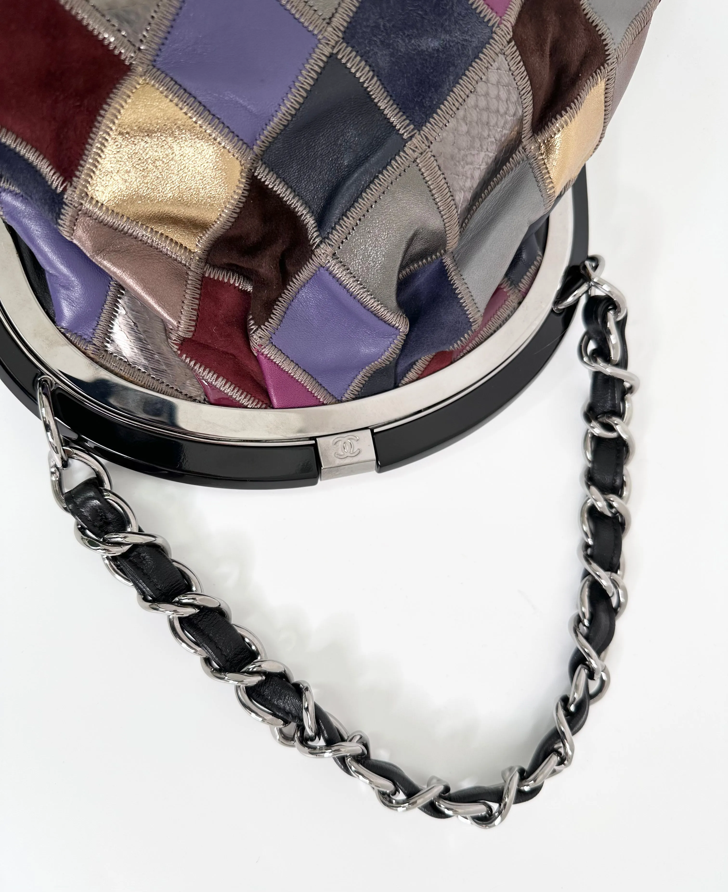 Leather Patchwork Handbag