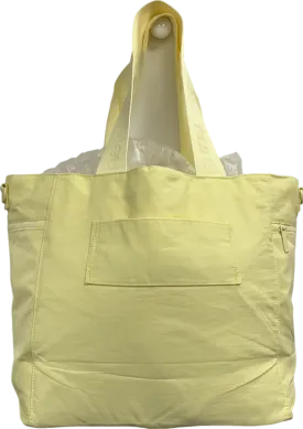 nere Yellow Bondi Nylon Large Tote Bag One Size