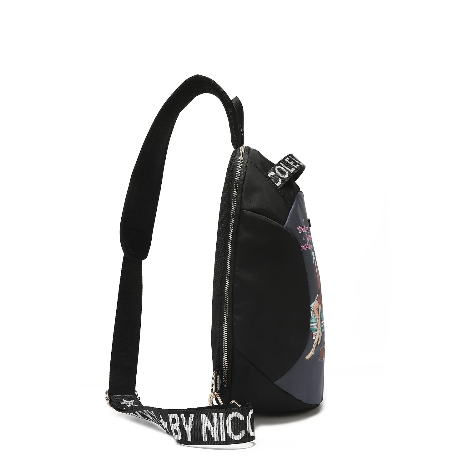 NYLON SLING BACKPACK