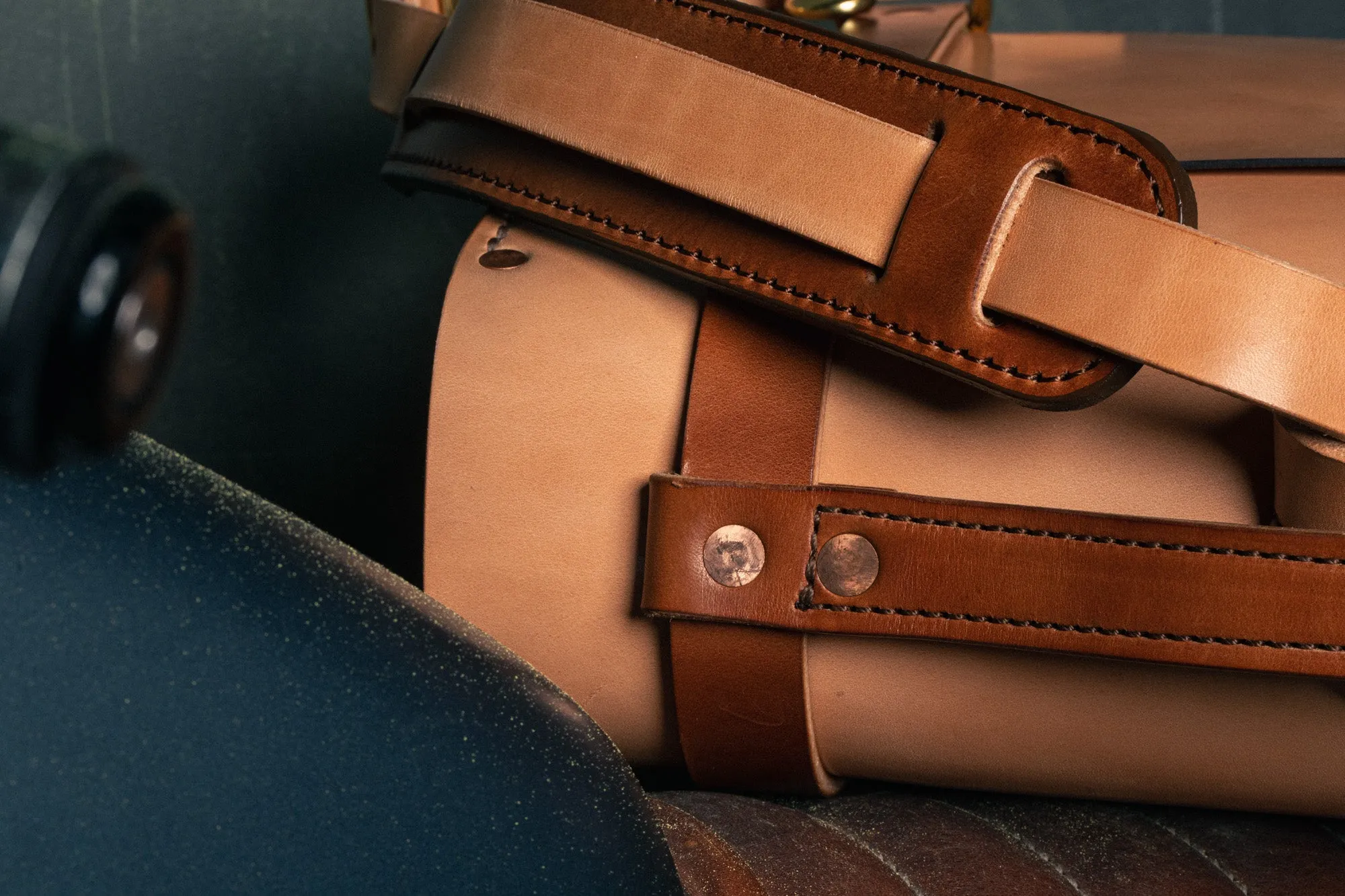 Porter Satchel // Russet   Buck Brown