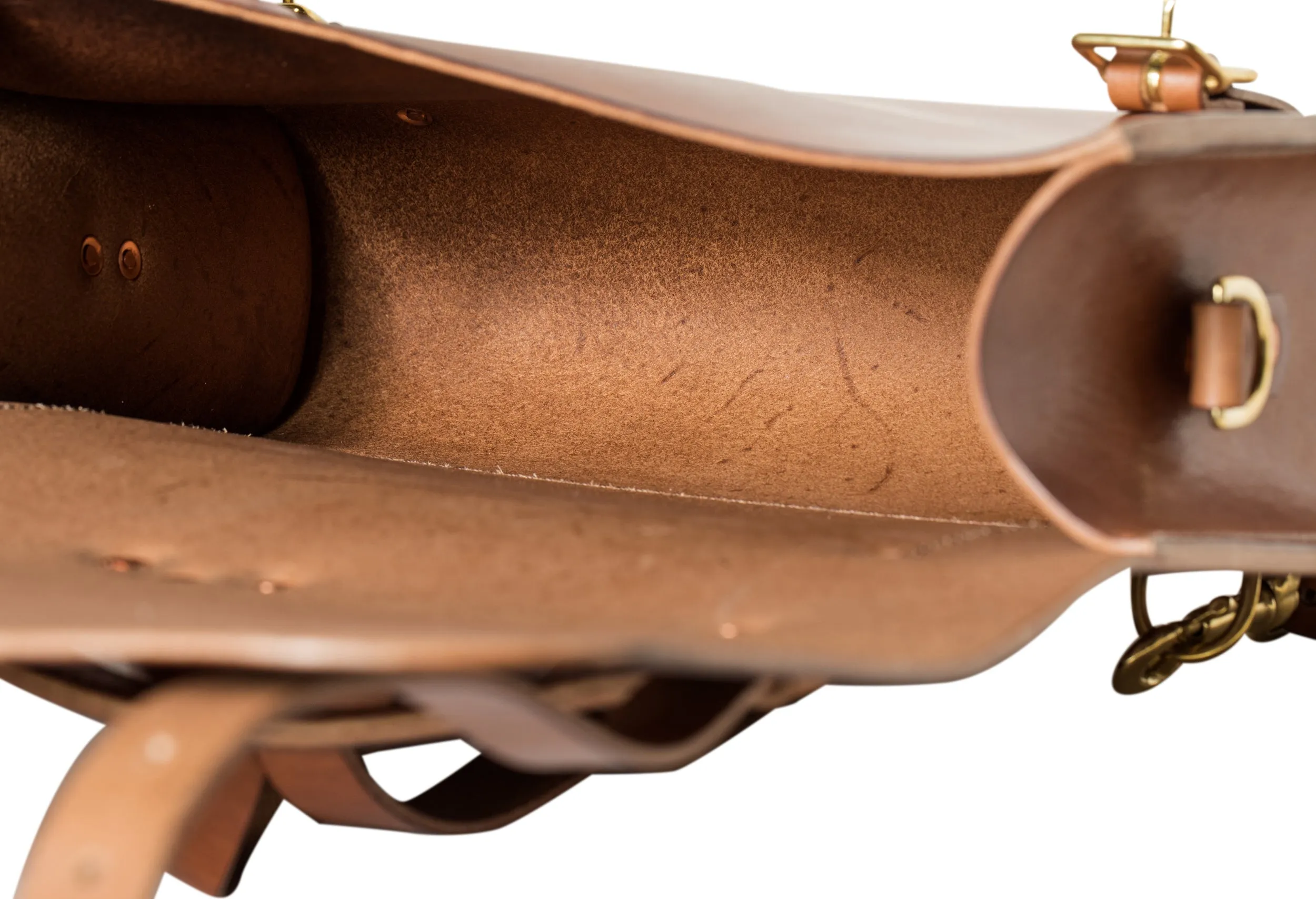 Porter Satchel // Tan Bridle