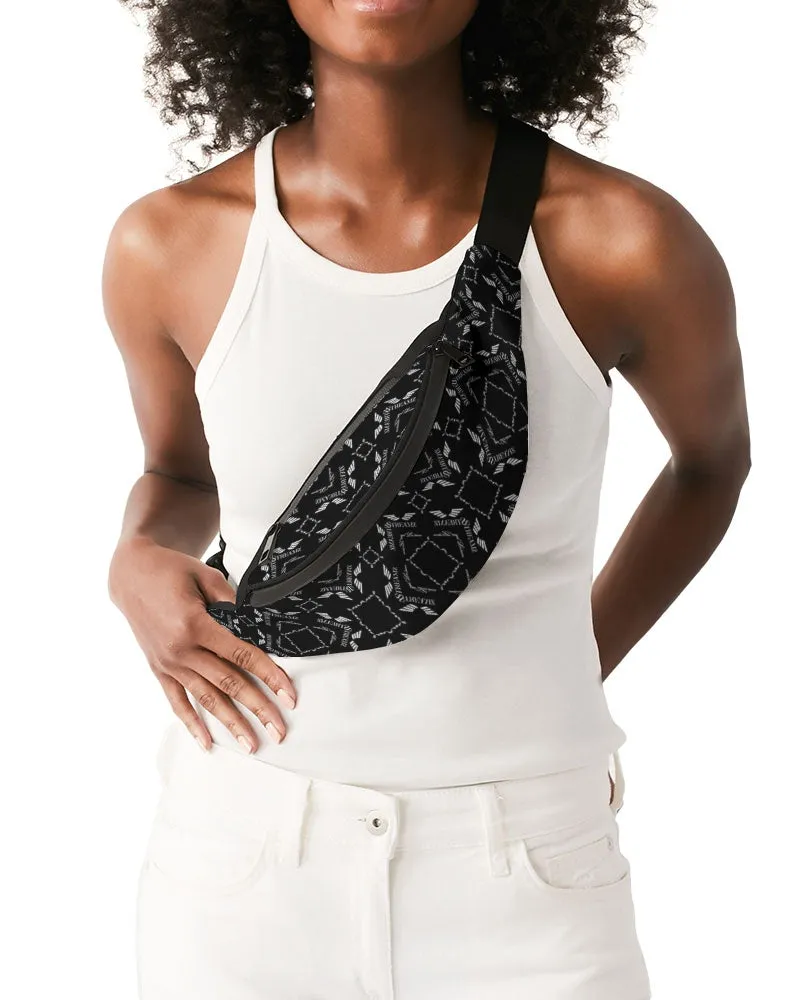 Streamz Black Diamonds Crossbody Sling Bag